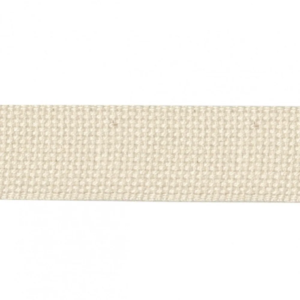 1.5" Cotton Webbing - Natural