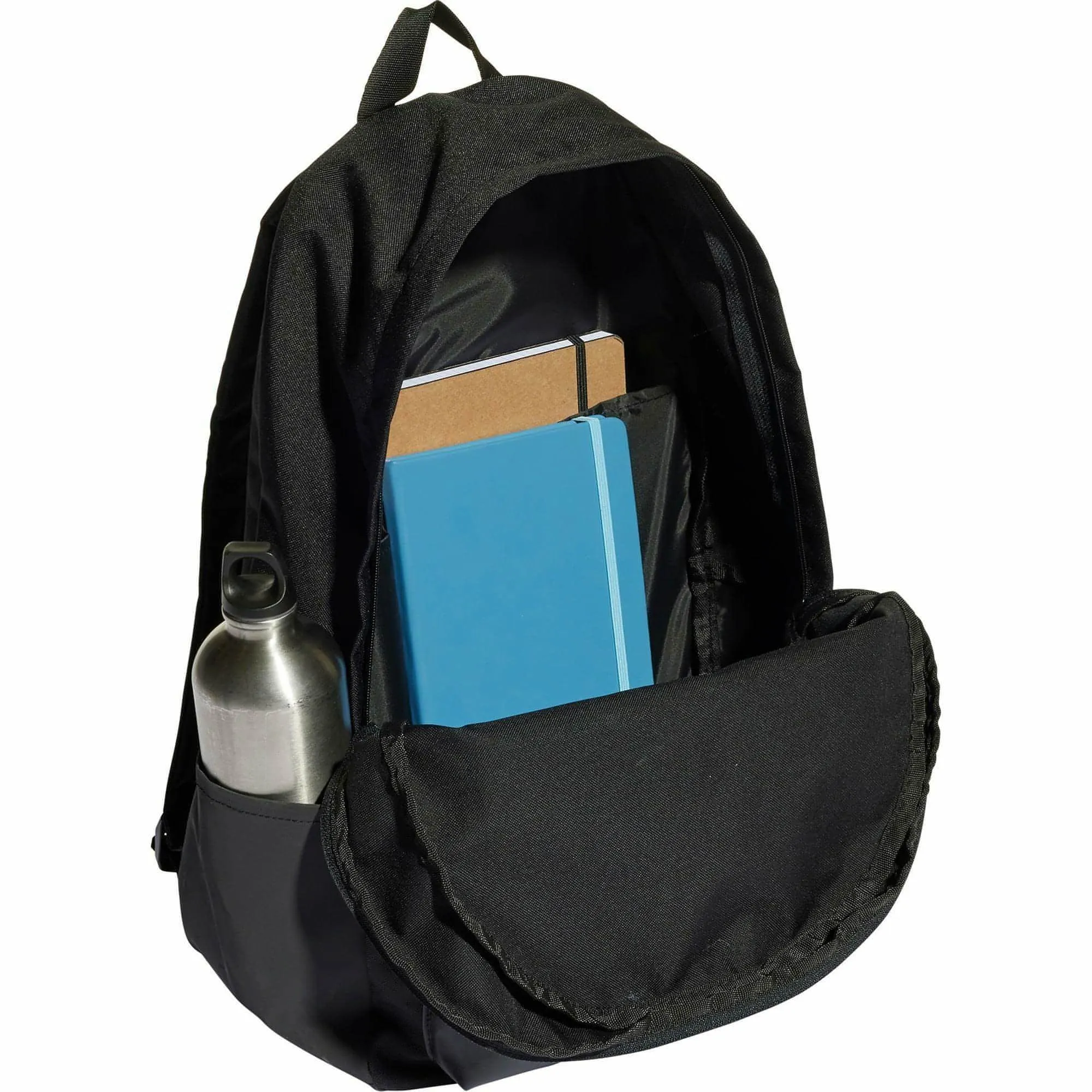 adidas Classic Badge of Sport 3 Stripes Backpack - Black