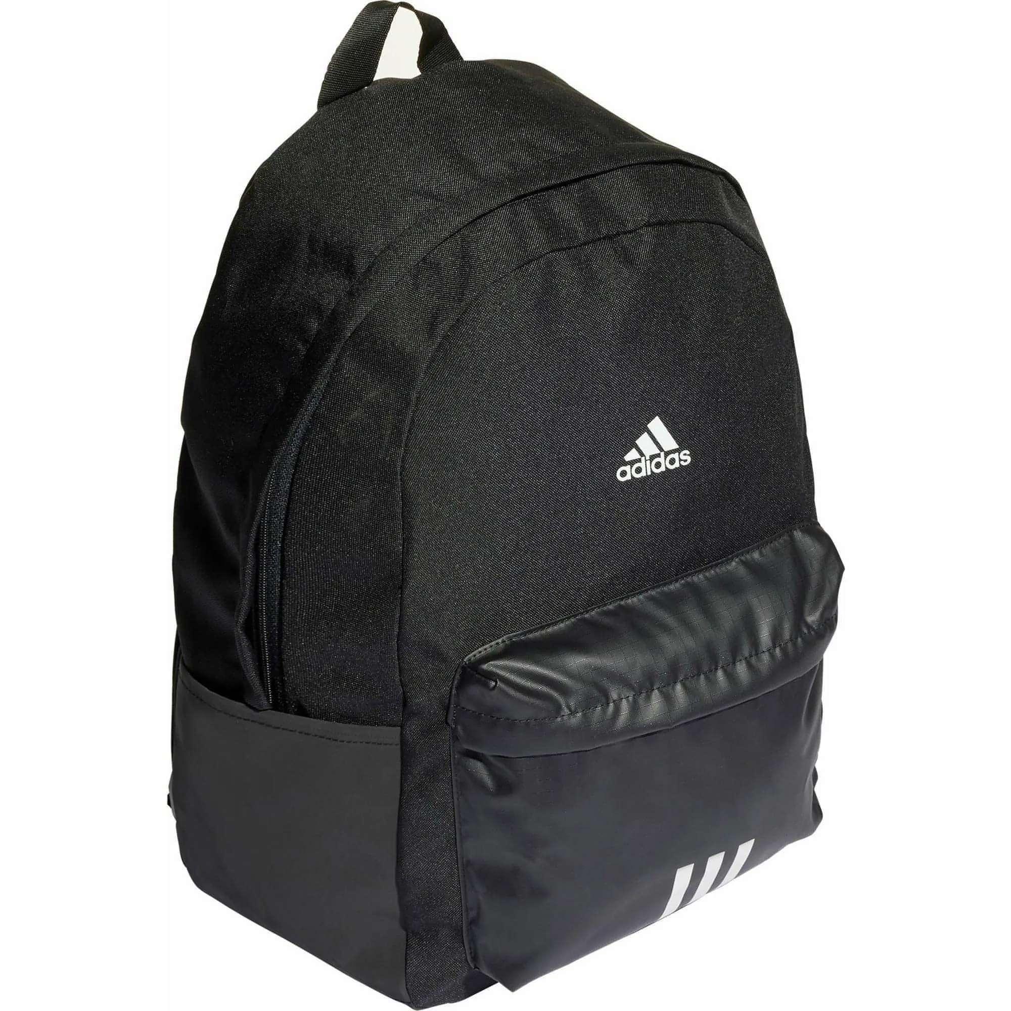 adidas Classic Badge of Sport 3 Stripes Backpack - Black