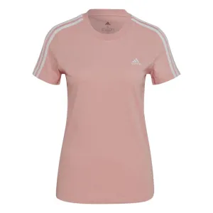 adidas Essentials Slim Tee - Womens - Wonder Mauve/White