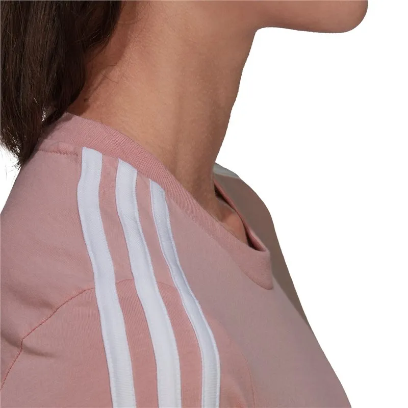 adidas Essentials Slim Tee - Womens - Wonder Mauve/White