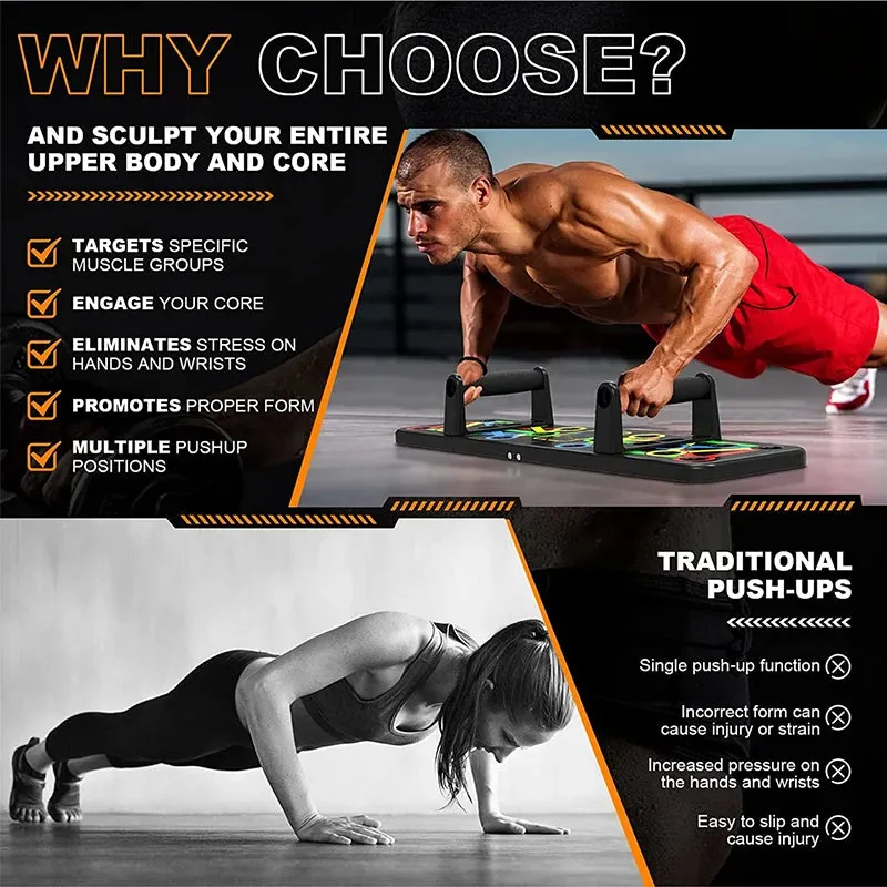 Adjustable Push-Up Board - Chest Expansion