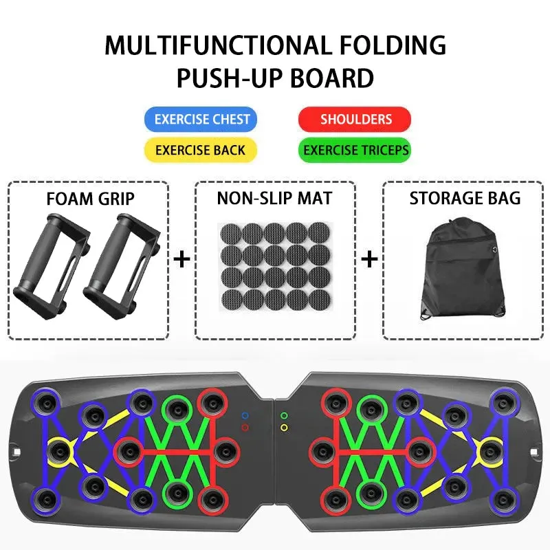 Adjustable Push-Up Board - Chest Expansion