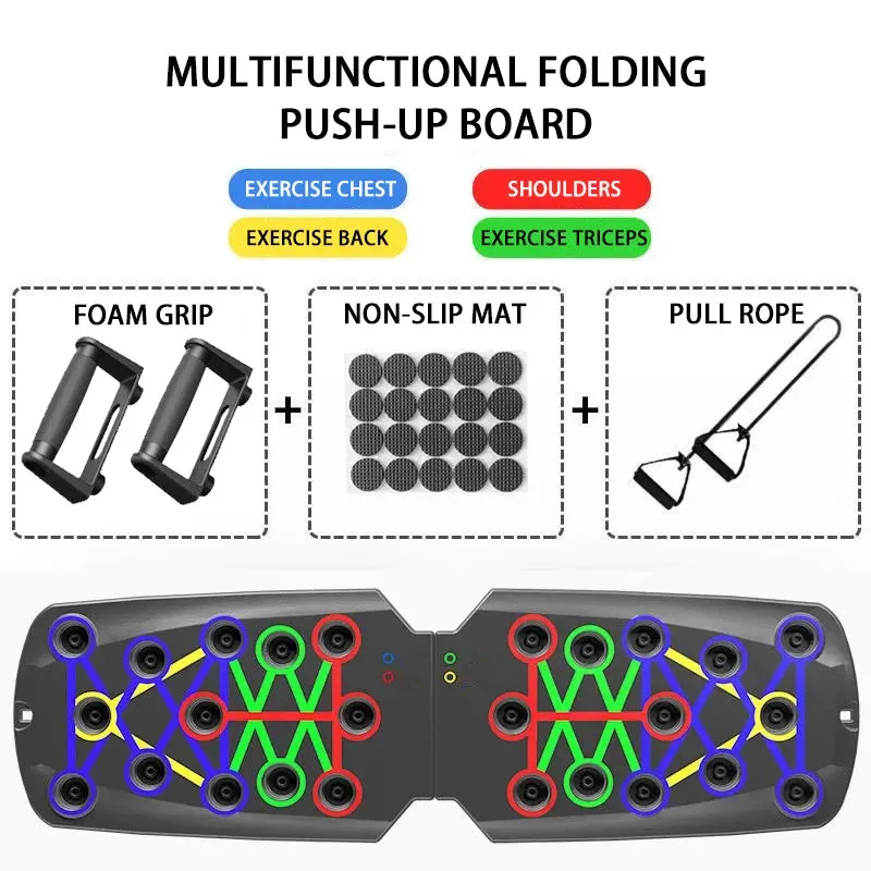 Adjustable Push-Up Board - Chest Expansion