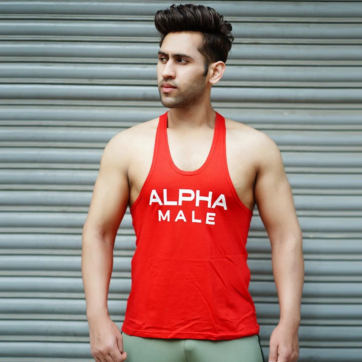 Alpha Male Stringer- Ferrari Red- Sale