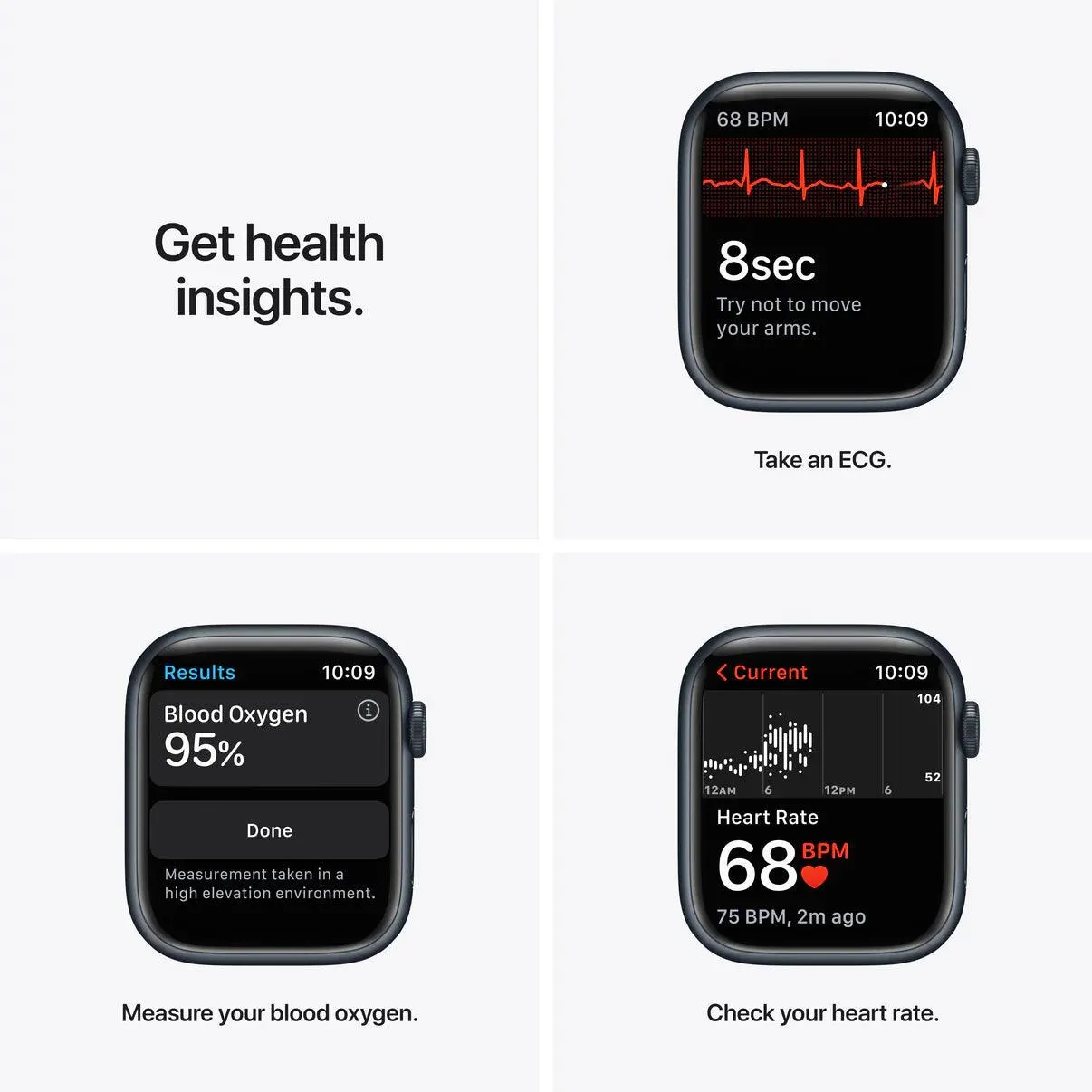 Apple Watch S7 GPS 45mm Sport Band