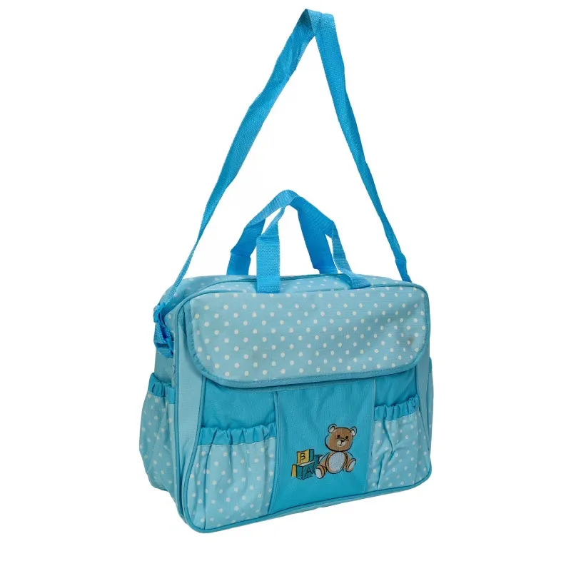 Baby Multipurpose Blue Diaper Storage Bag- Large