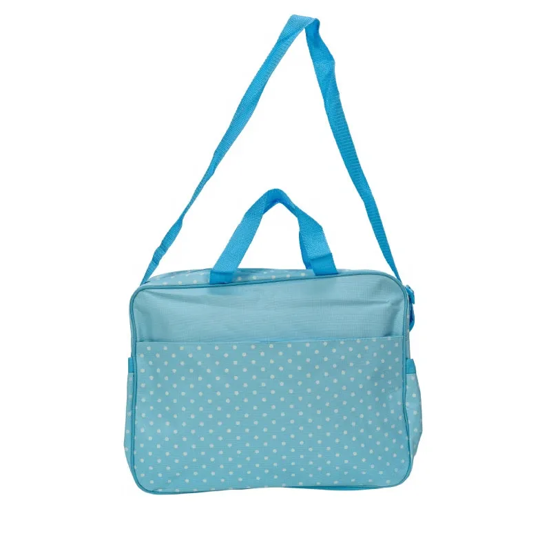 Baby Multipurpose Blue Diaper Storage Bag- Large