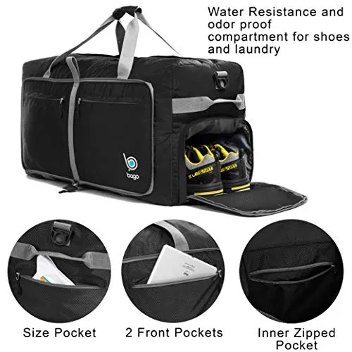 Bago 100L Travel Duffel Bags for Men & Women - 29" X Large Duffle Bag Luggage
