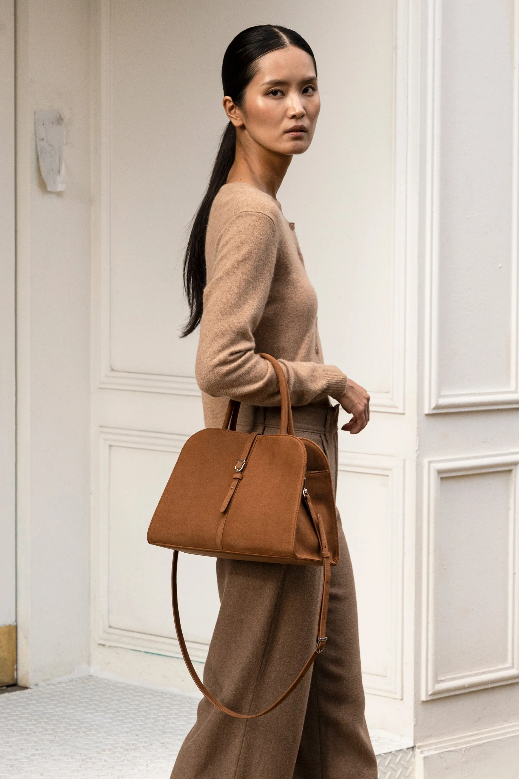BLANC SUEDE MEDIUM