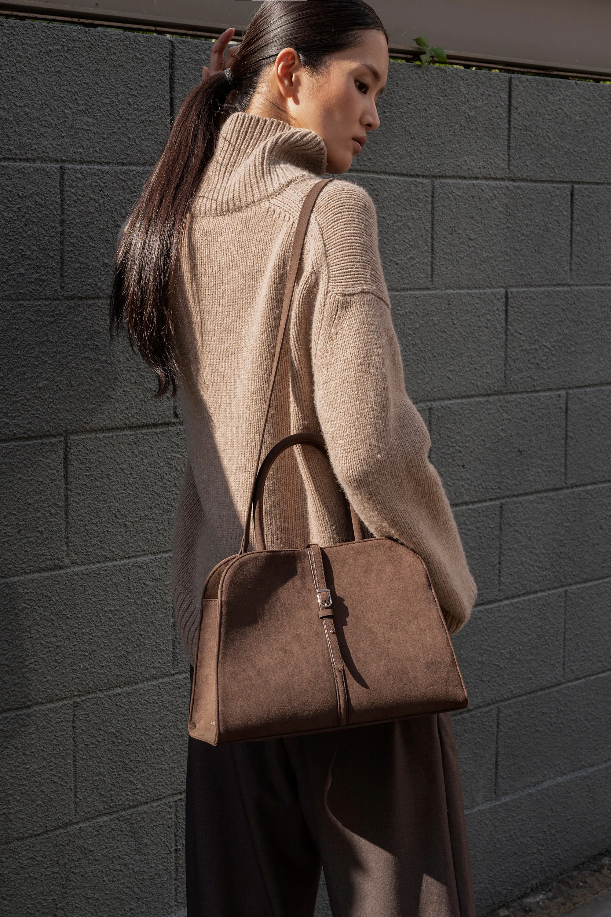 BLANC SUEDE MEDIUM