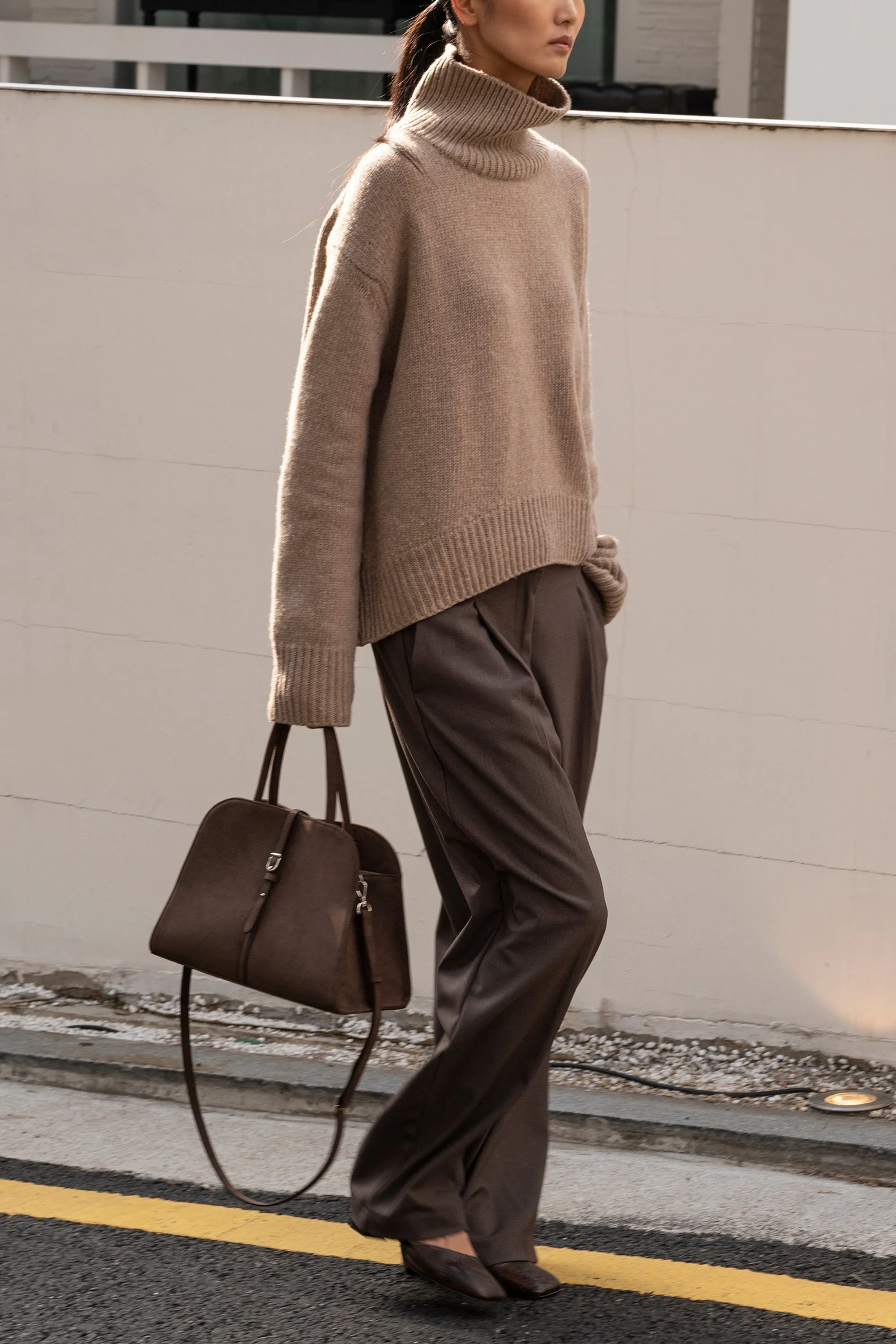 BLANC SUEDE MEDIUM