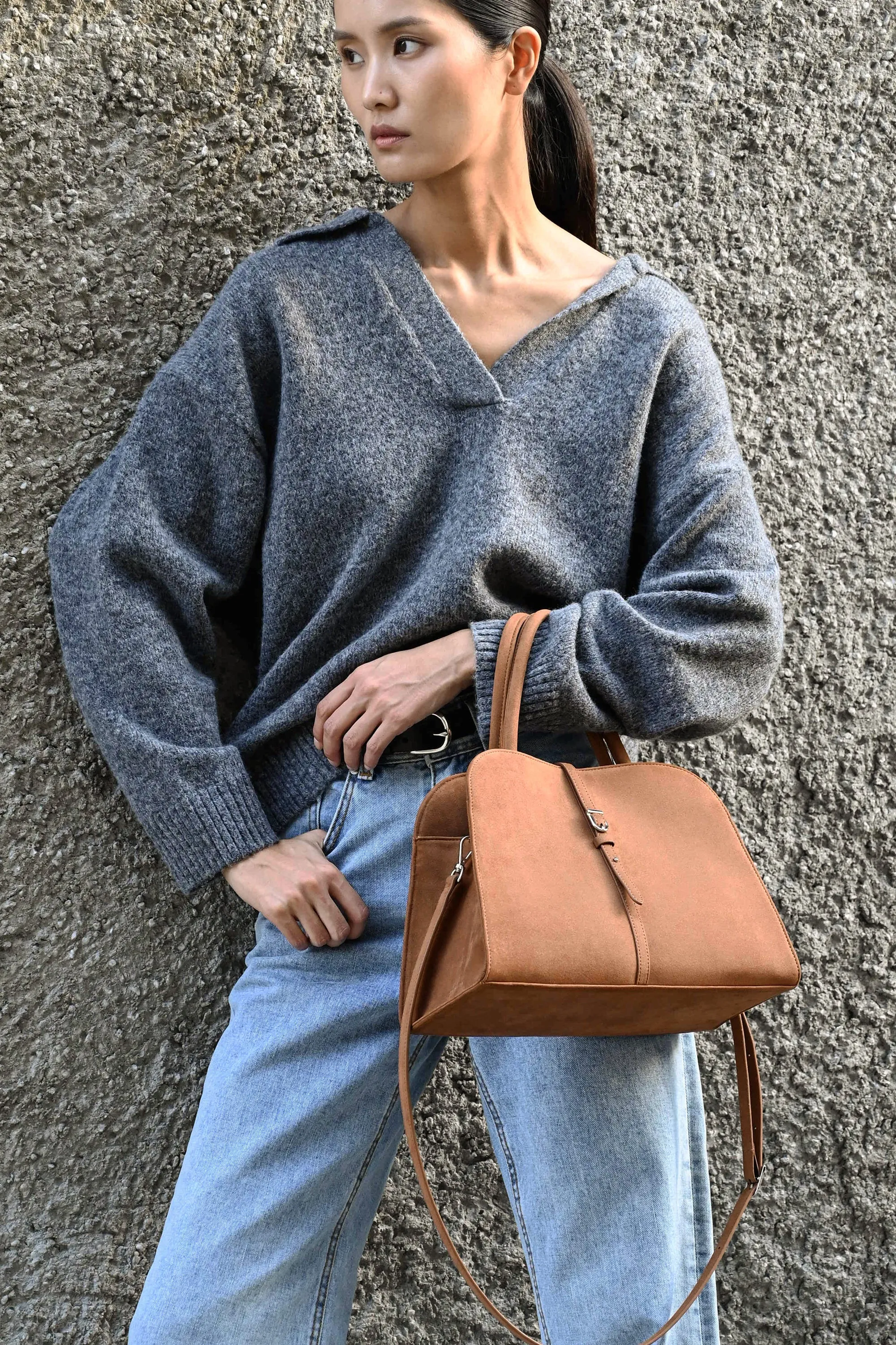 BLANC SUEDE MEDIUM