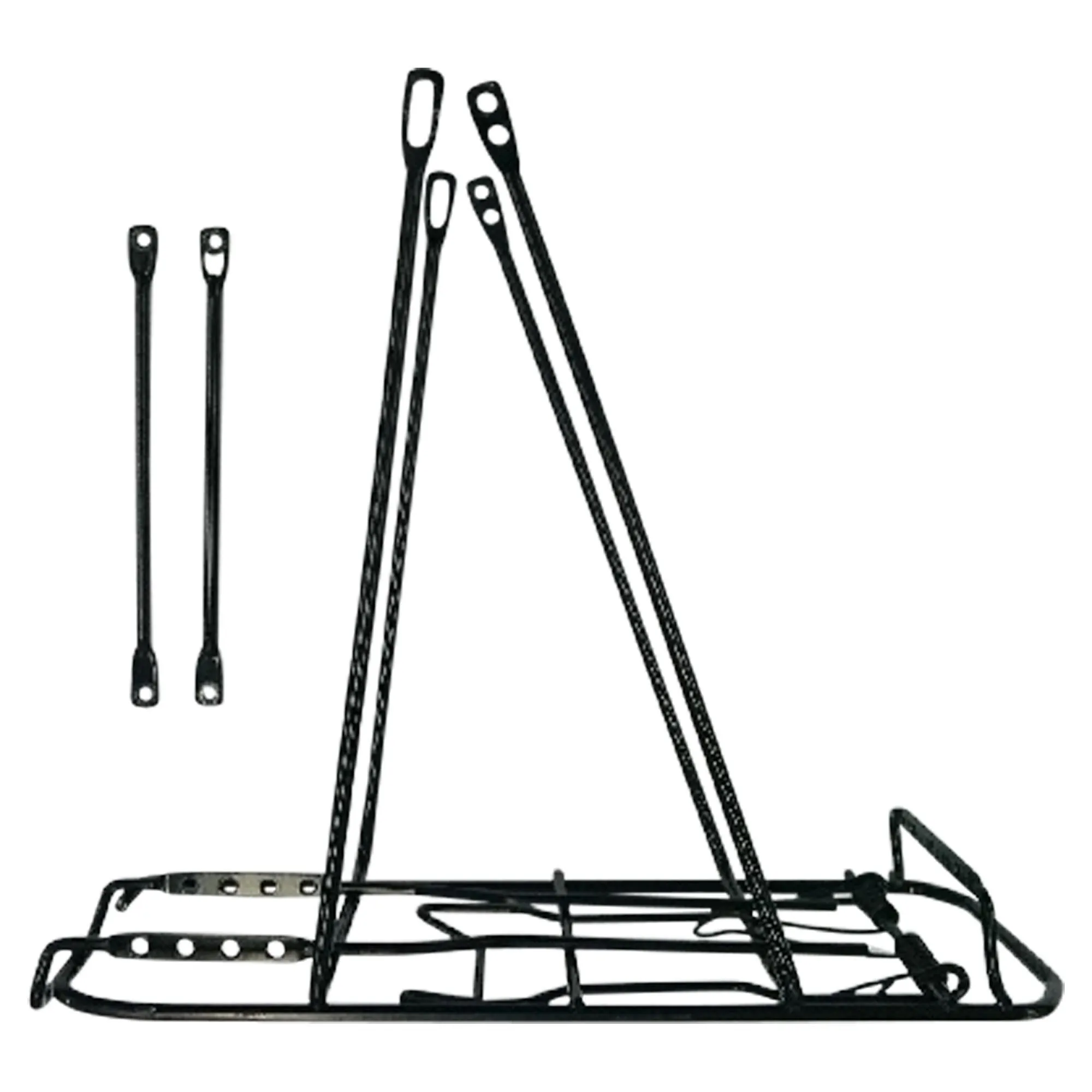 BTWIN Black 24" Bicycle Rack, Black