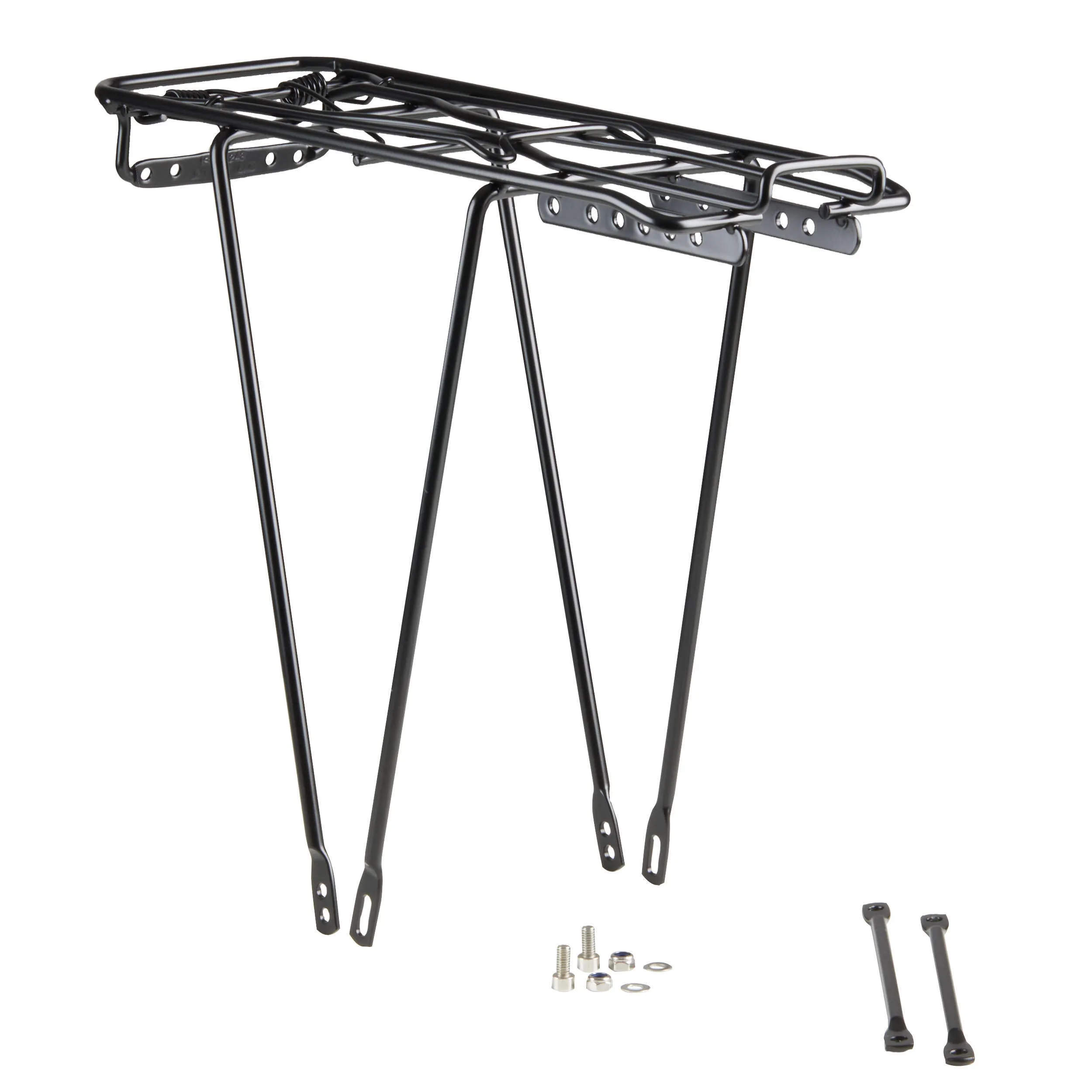 BTWIN Black 24" Bicycle Rack, Black