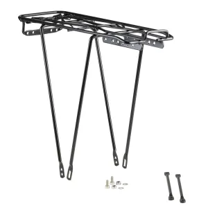BTWIN Black 24" Bicycle Rack, Black