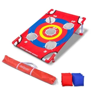 Bullseye Bounce Beanbag Toss Game