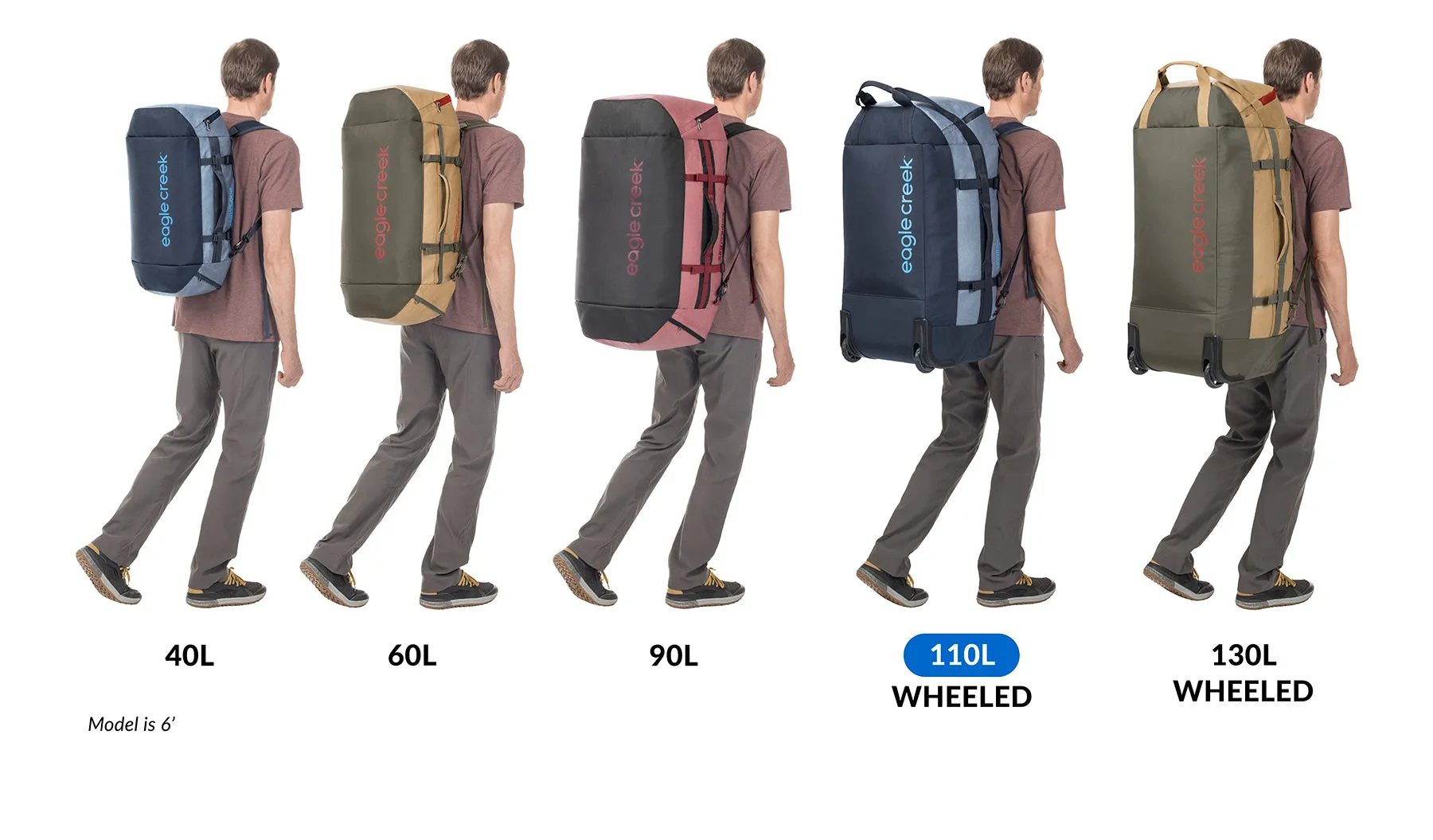 Cargo Hauler 110L Wheeled Duffel Bag