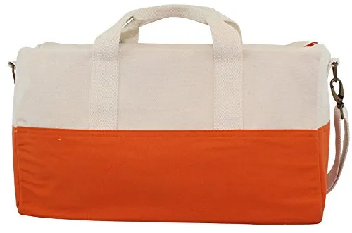 CB Station Color Block Duffel (Orange)