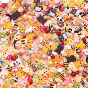 Character Theme Cabochons Grab Bag - 20 pieces