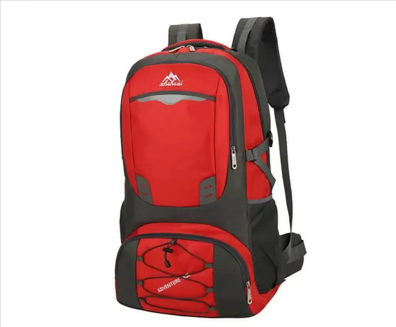 CONQUEROR - Waterproof Reflective Backpack with Comfortable Handle and Multipockets Red