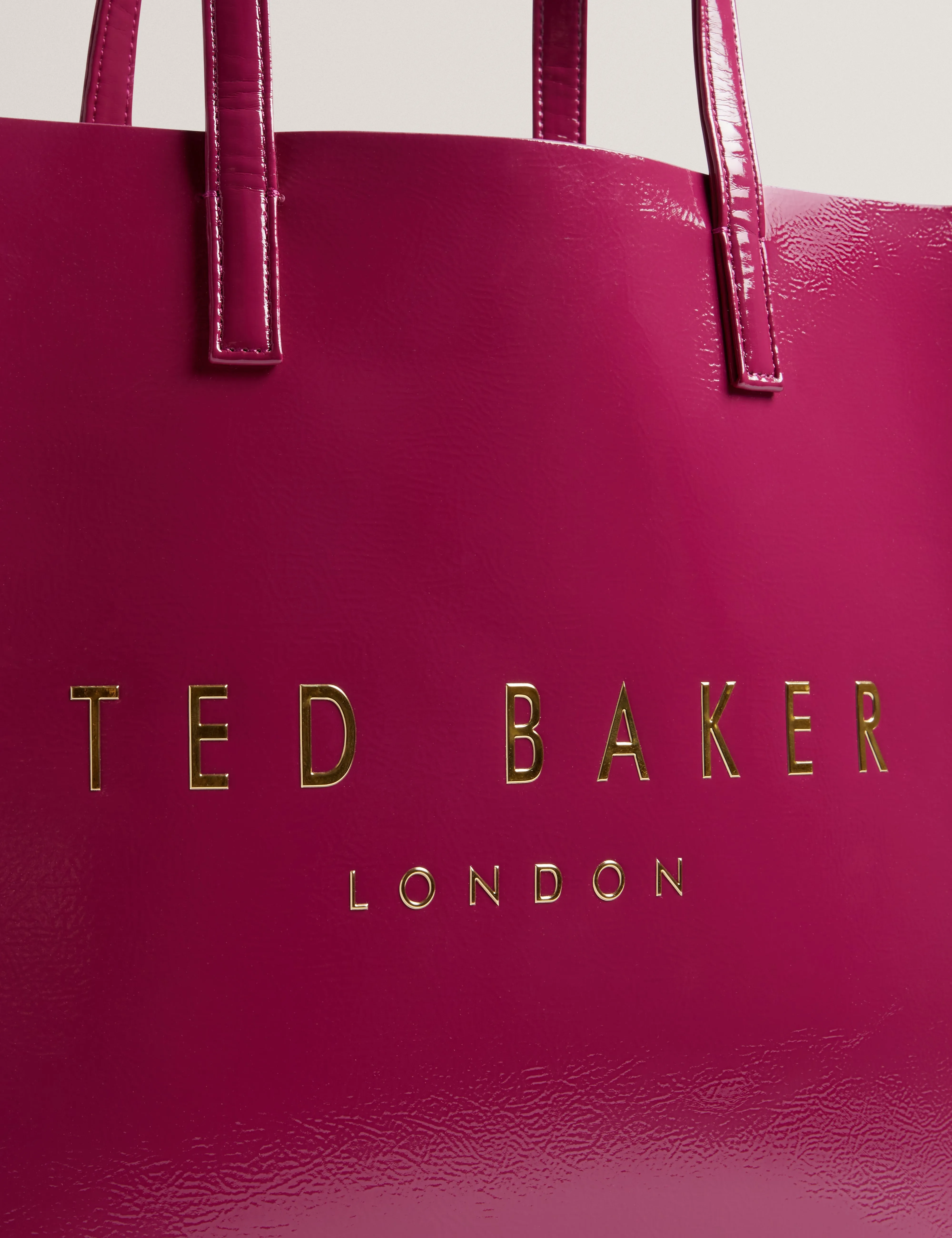 Crinkon Crinkle Large Icon Bag Deep-Pink