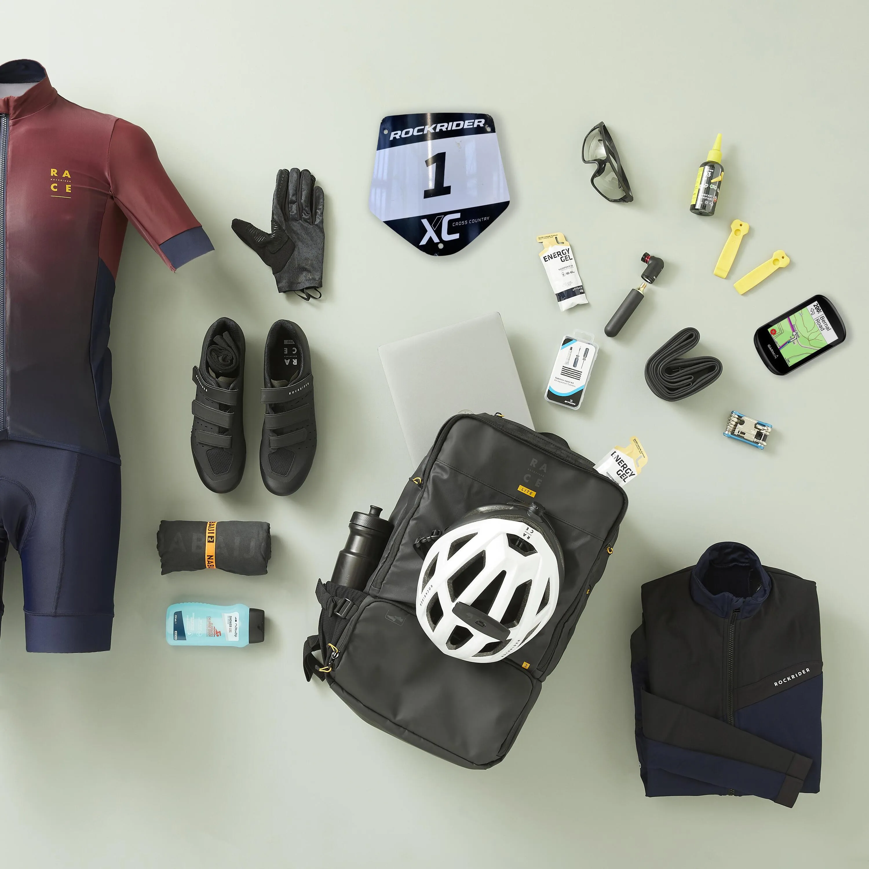 Cycling backpack RACE LITE ROCKRIDER
