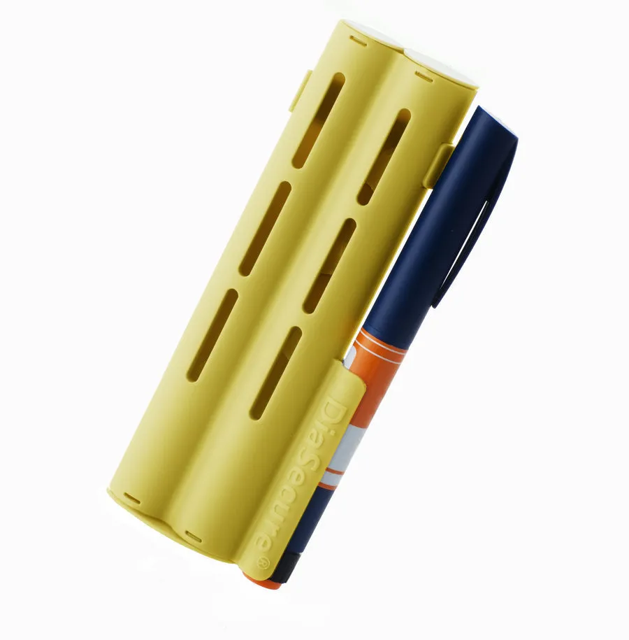 DiaSecure® Diabetic Management System ( Yellow) | Featured in 2020 Diabetes Forecast Guide