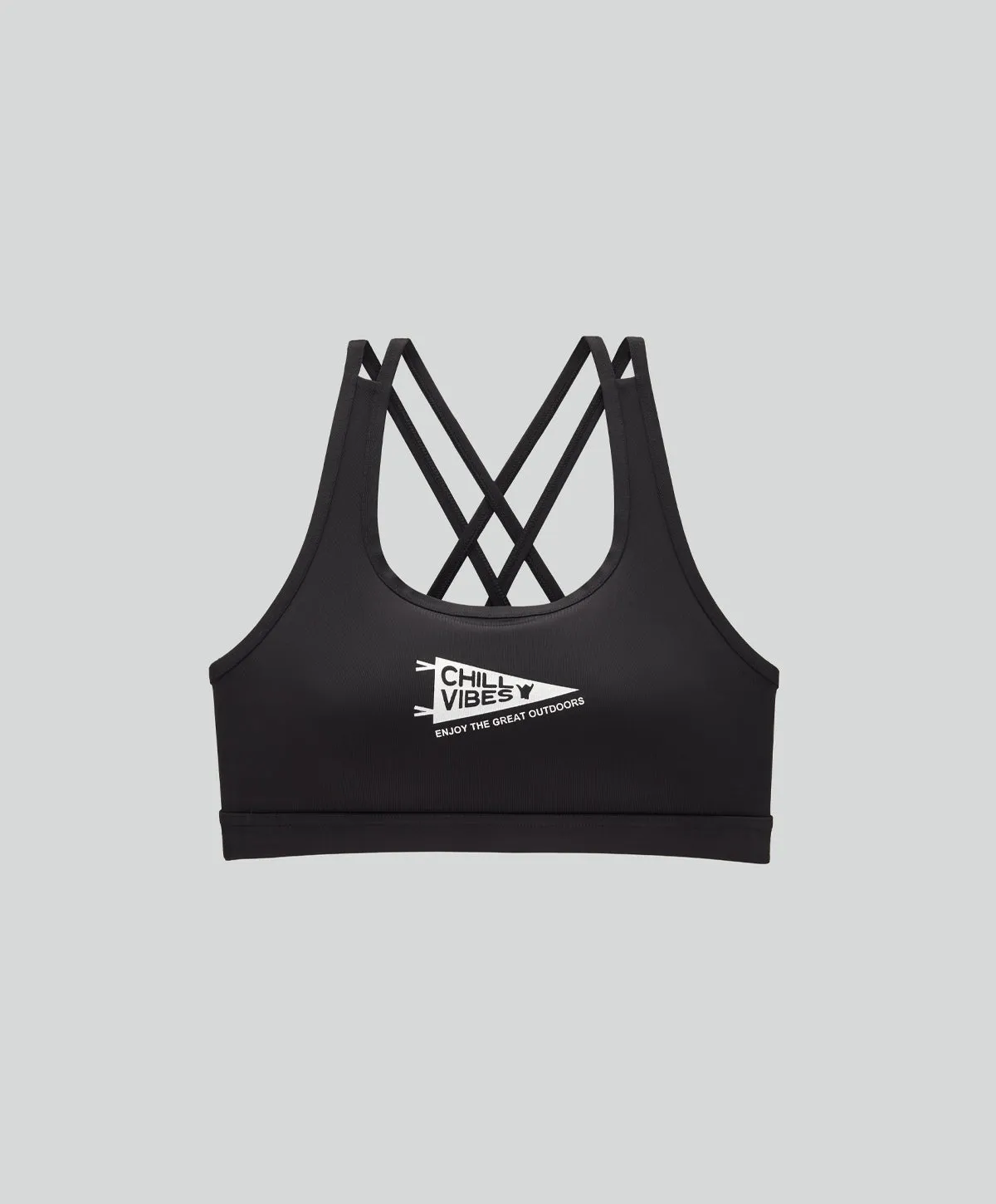 Energized Bohemian Explorer Balance Cross-Back Sports Bra with Print