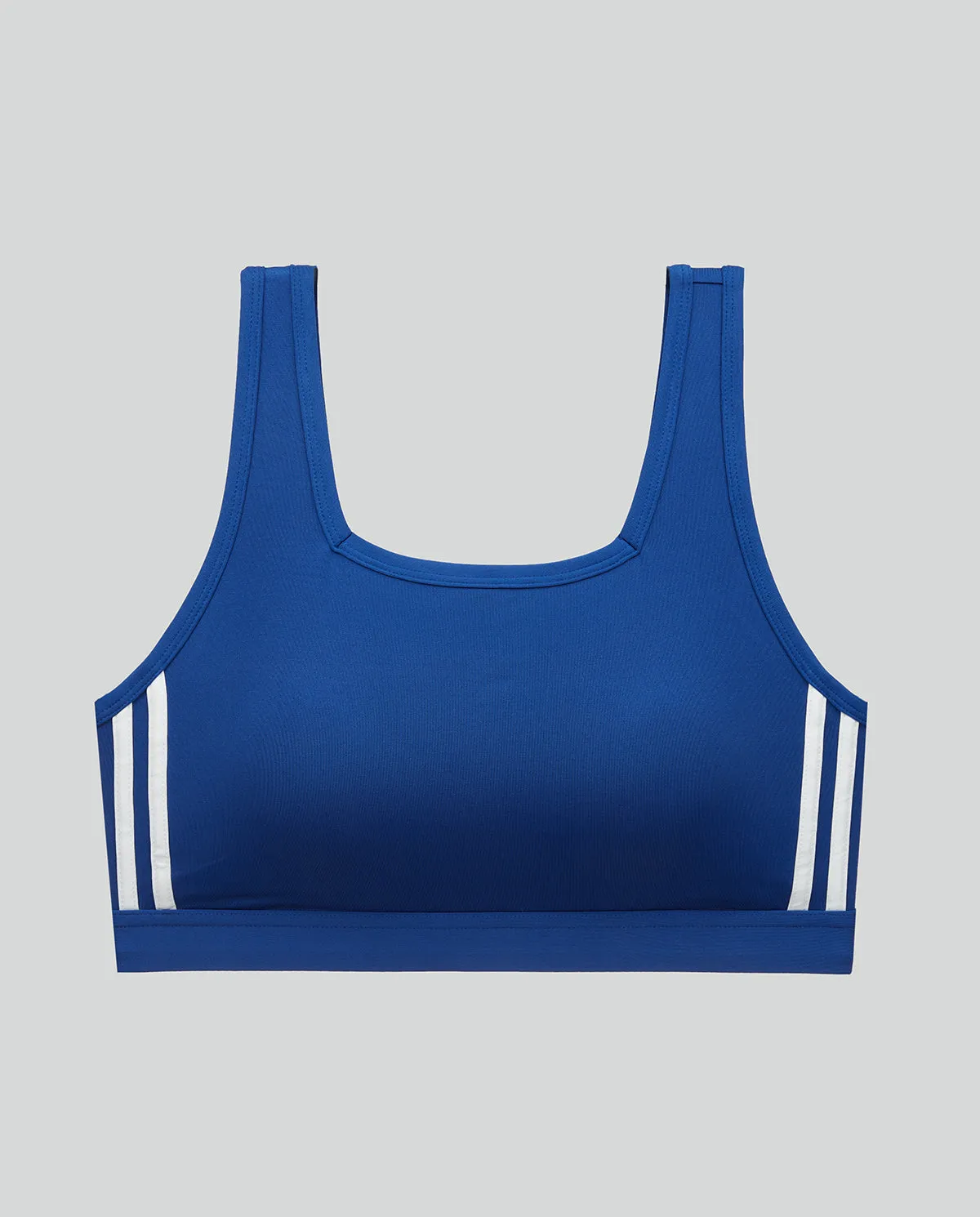 Energized Bohemian Explorer Endure Square-Neck Sports Bra with Stripes 201-1142C