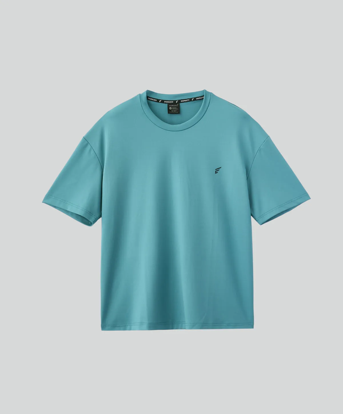 Energized Oversized Tee with Slogan