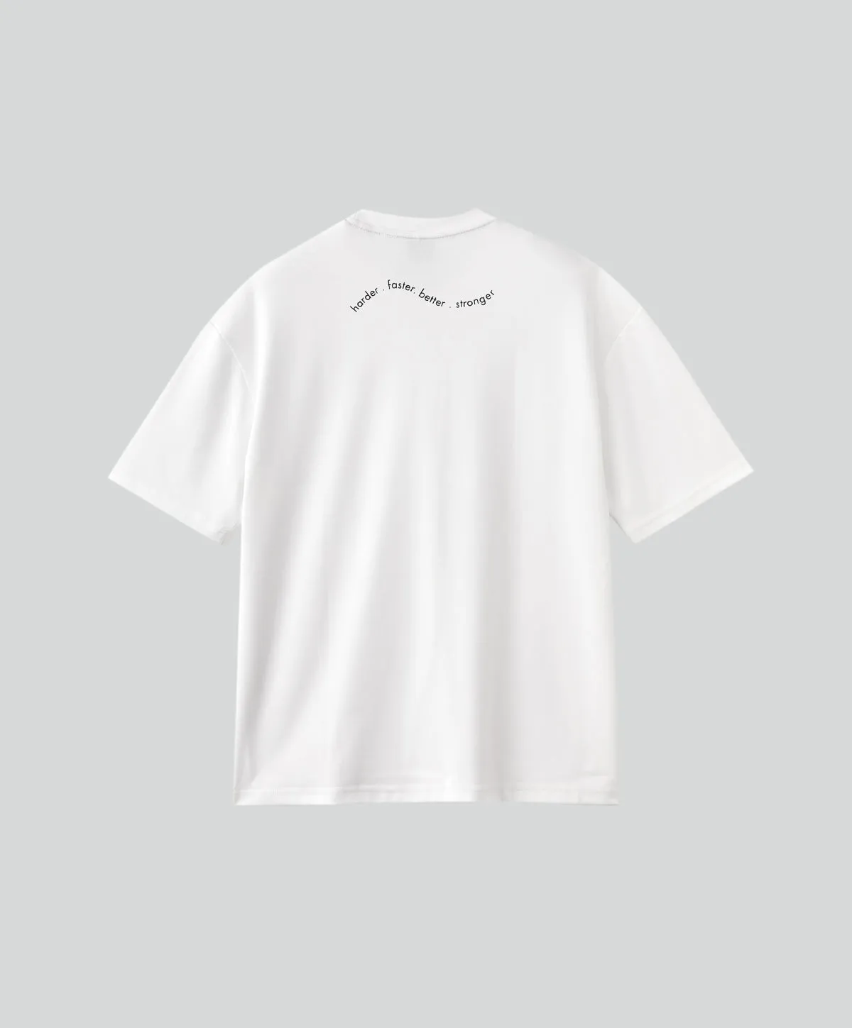 Energized Oversized Tee with Slogan