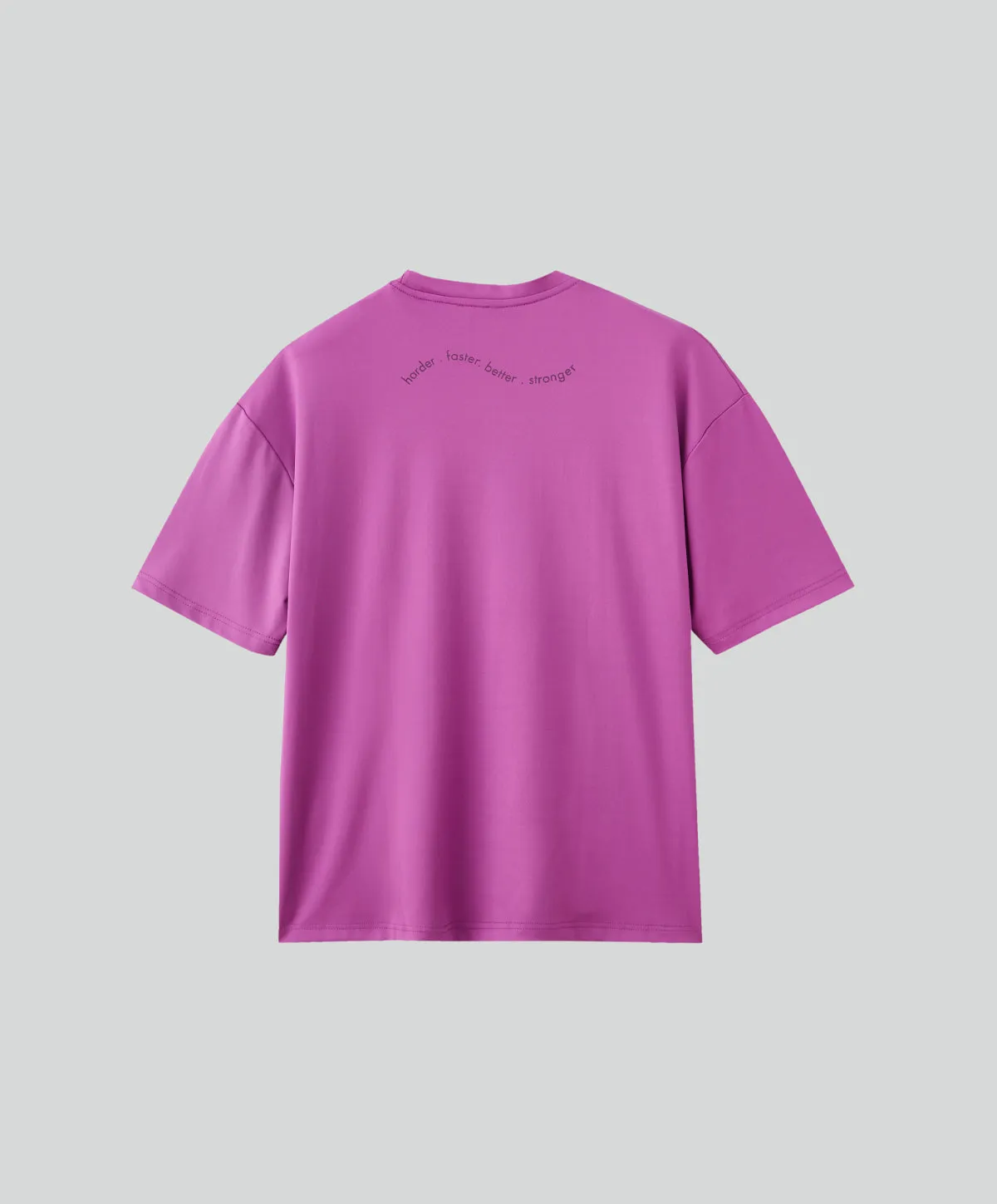 Energized Oversized Tee with Slogan