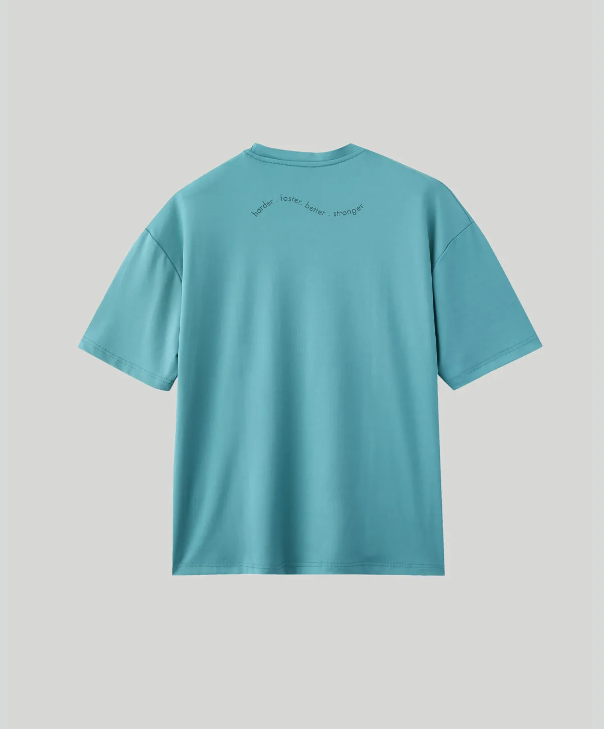 Energized Oversized Tee with Slogan
