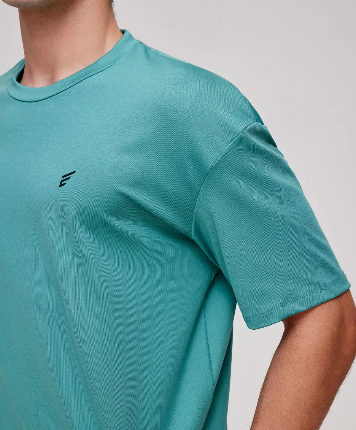 Energized Oversized Tee with Slogan