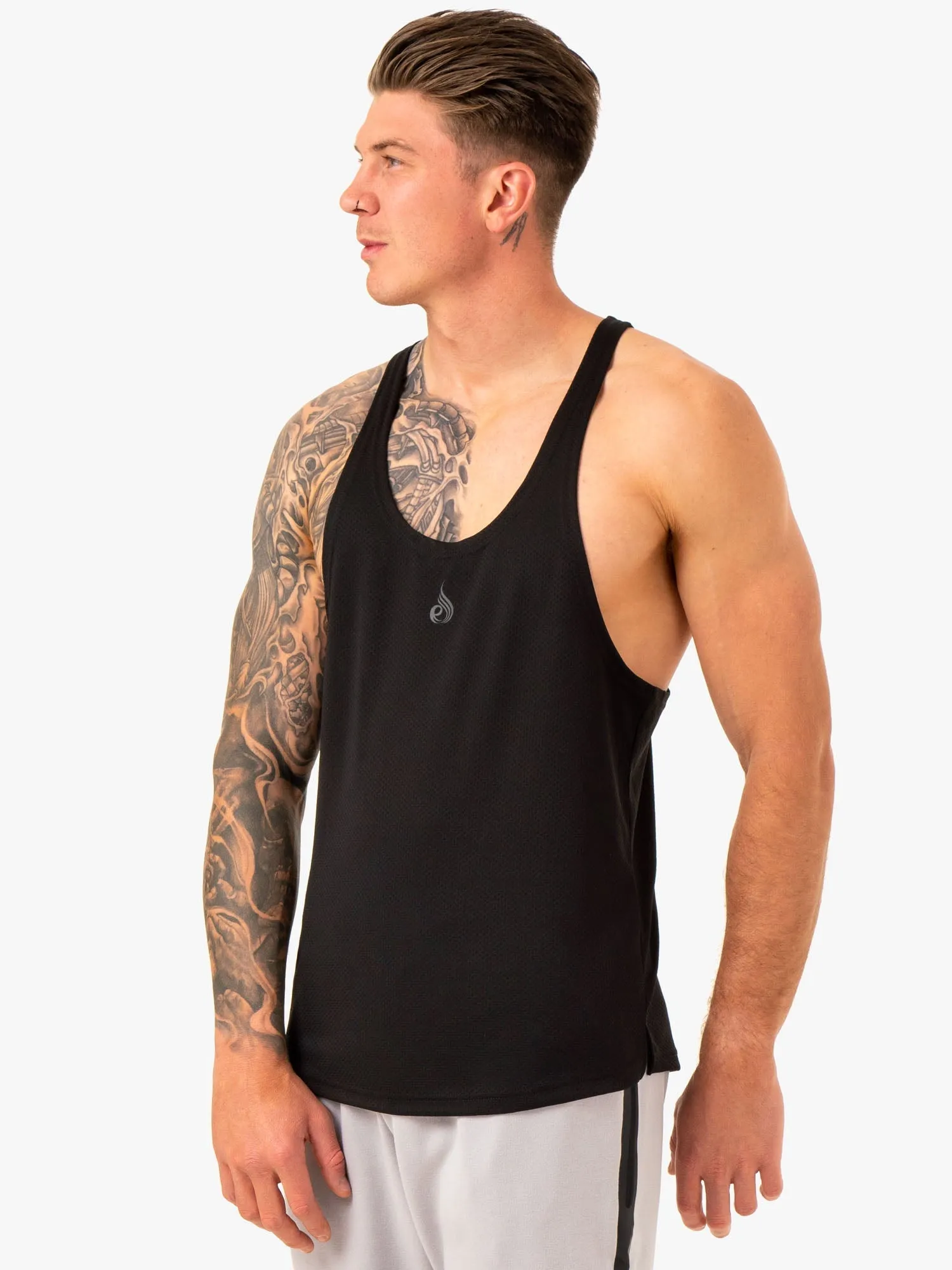 Enhance Stringer T-Back - Black