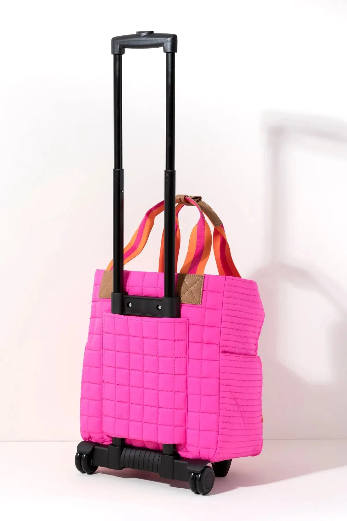 Ezra Roller Tote Magenta by Shiraleah