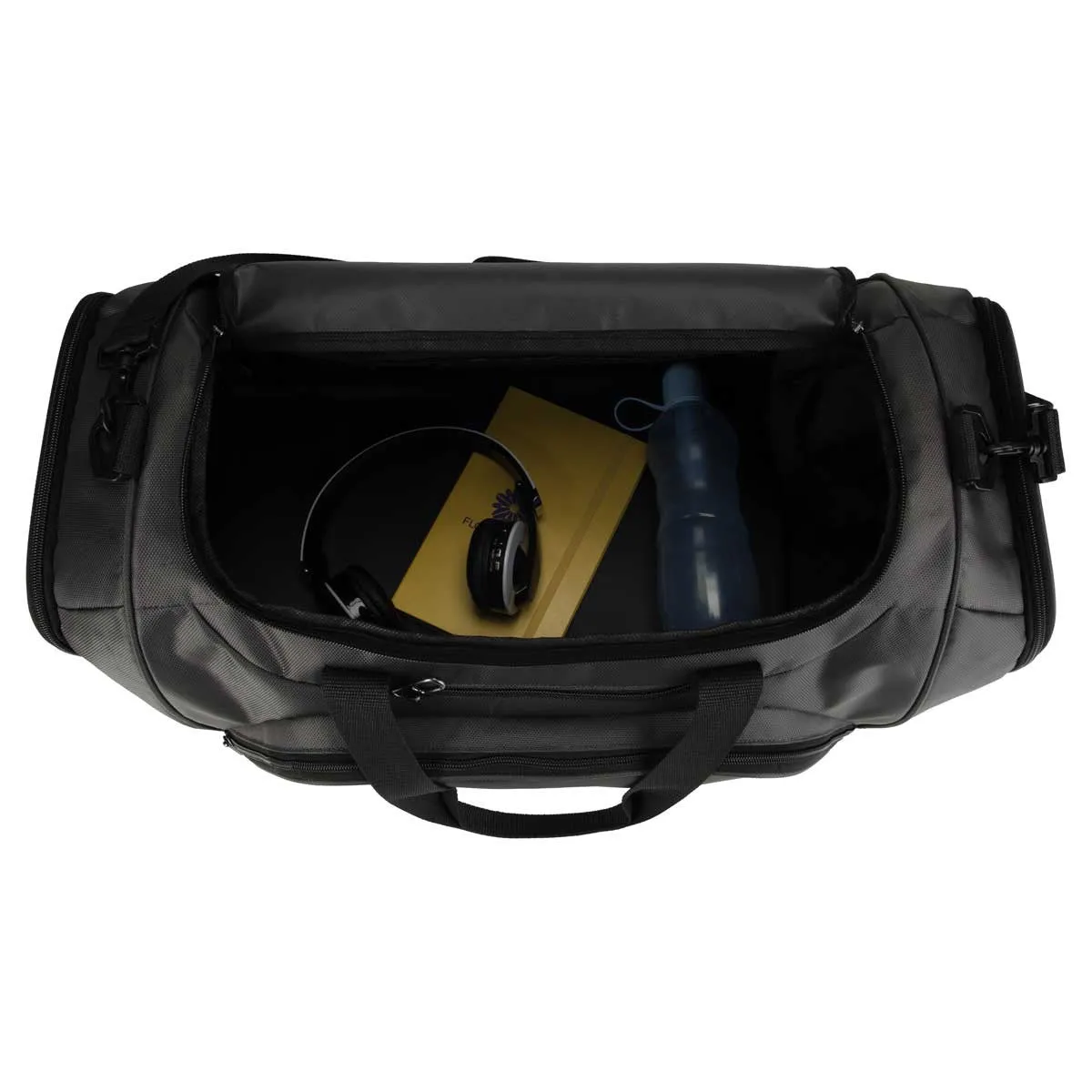 Gemline Gunmetal Grey Cross Country Duffel