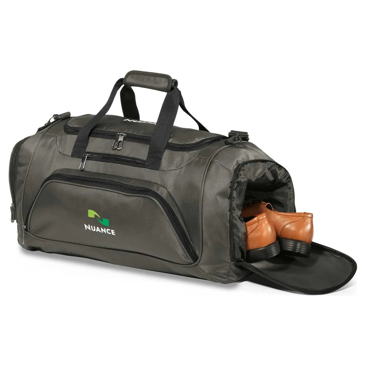 Gemline Gunmetal Grey Cross Country Duffel