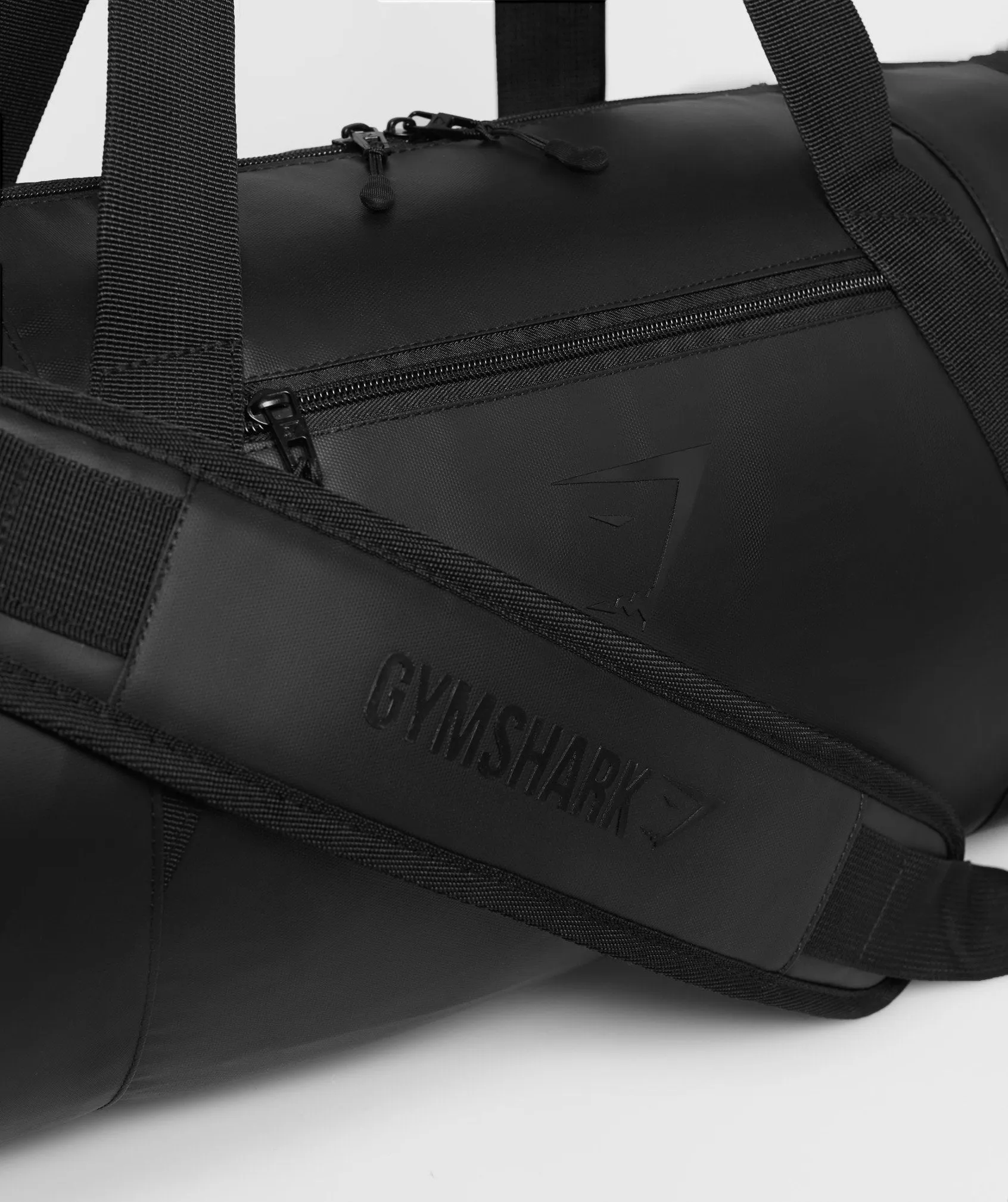 Gymshark Barrel Bag - Black/Black