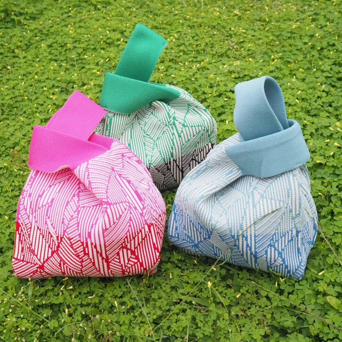 Horizon Blue Knot Bag