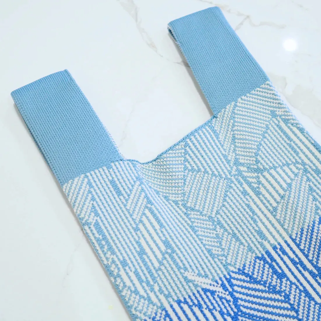 Horizon Blue Knot Bag