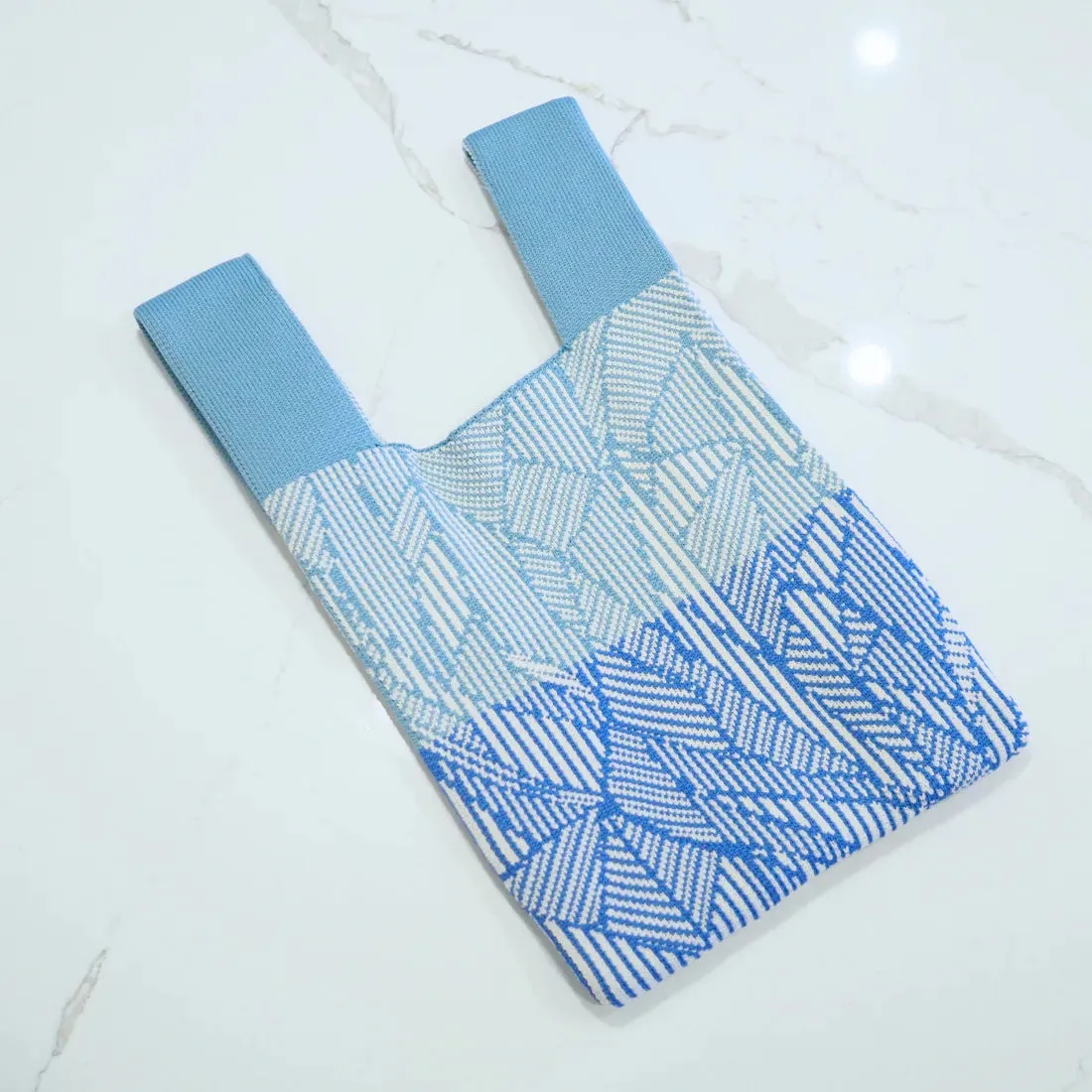 Horizon Blue Knot Bag