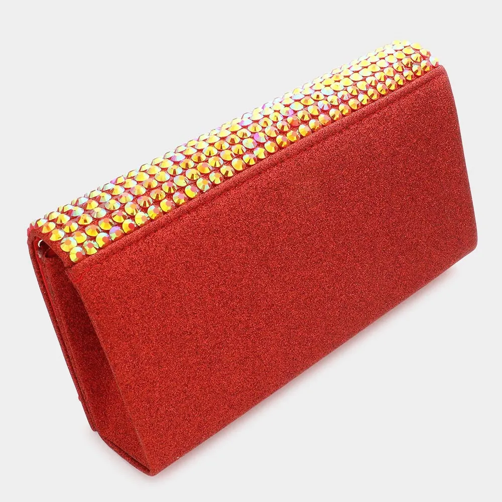 iLLASPARKZ Bling Studded Evening Clutch / Crossbody Bag
