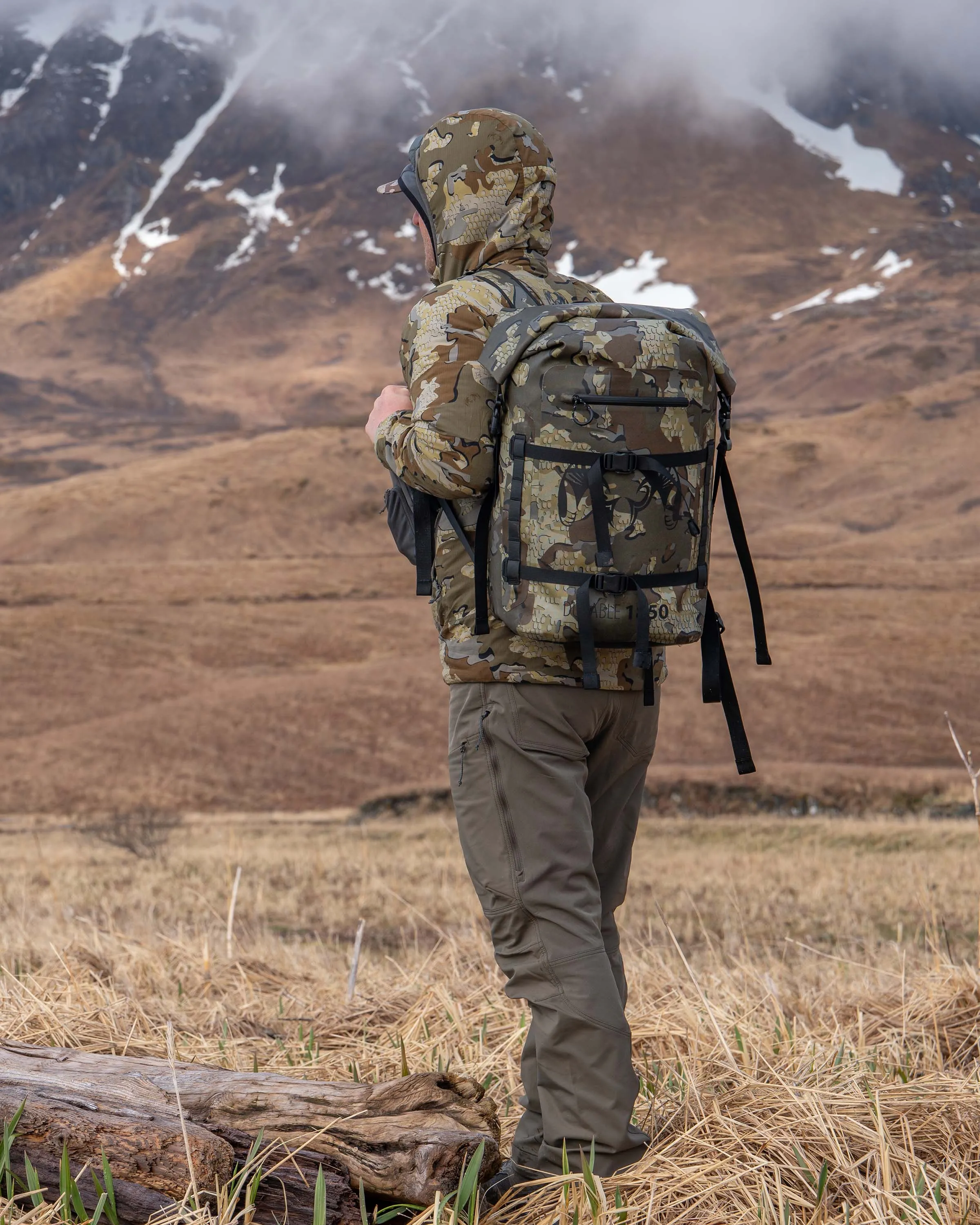Karluk 3000 Roll Top Dry Backpack Set | Vias/Stone
