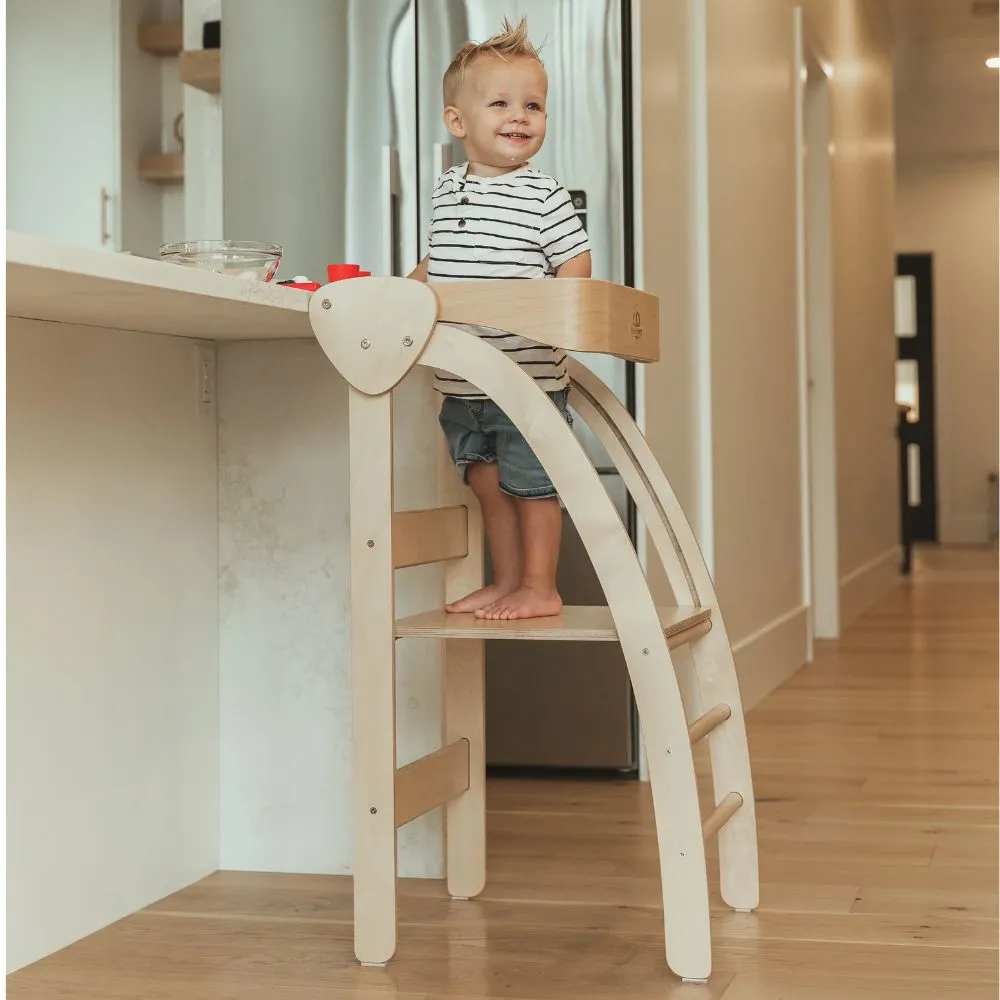 Kinderfeets Pikler Gym - Observation Tower- Natural