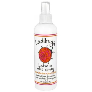 LADIBUGS - Lice Prevention Leave in Spray Mint - 4 fl. oz. (119 ml)