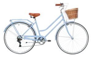 Ladies Classic Plus Vintage Bike Sky Blue