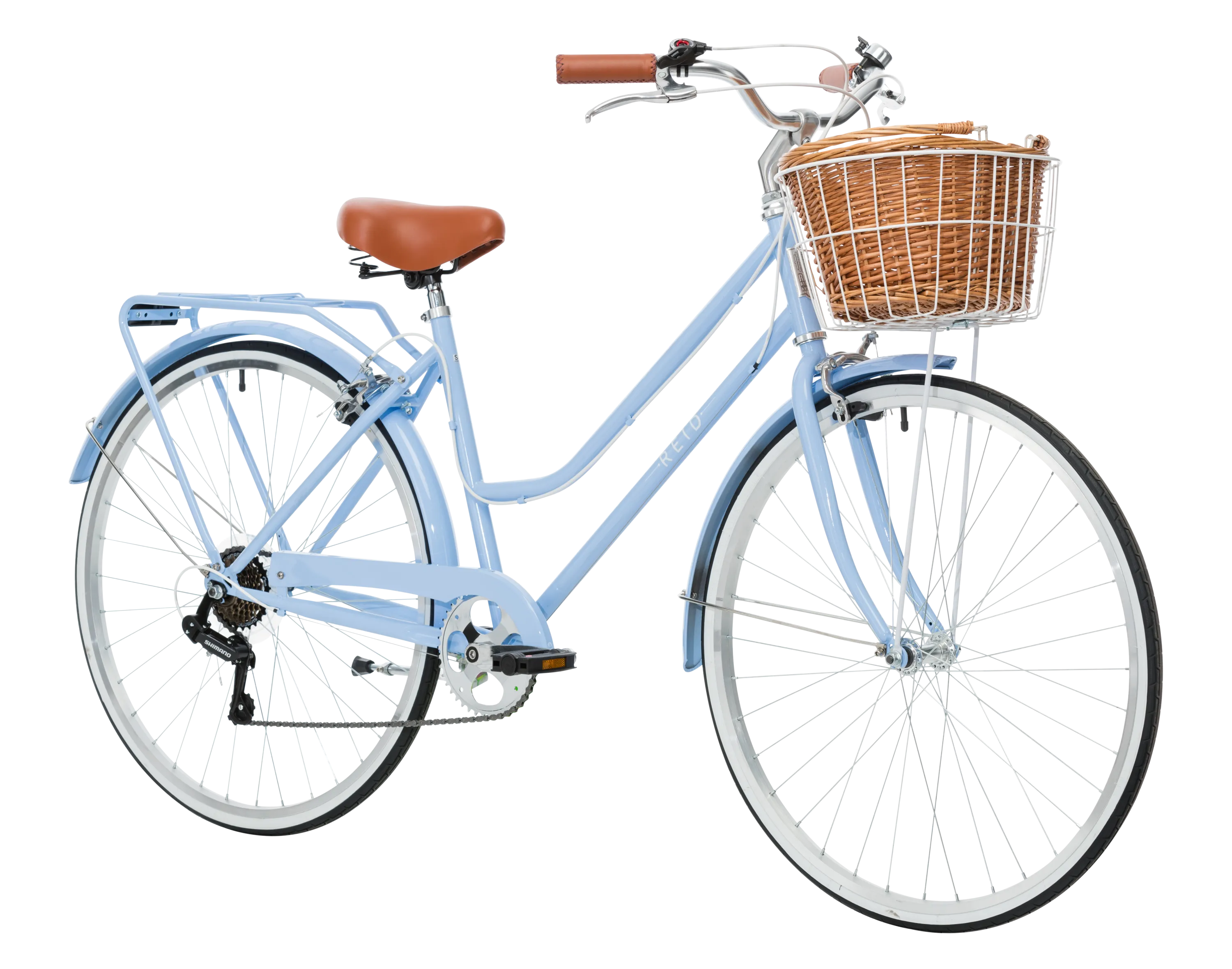 Ladies Classic Plus Vintage Bike Sky Blue