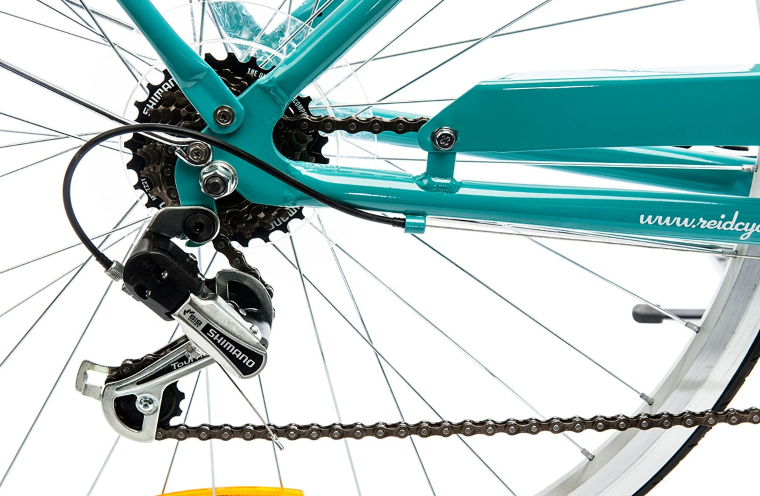 Ladies Lite Vintage Bike Aqua